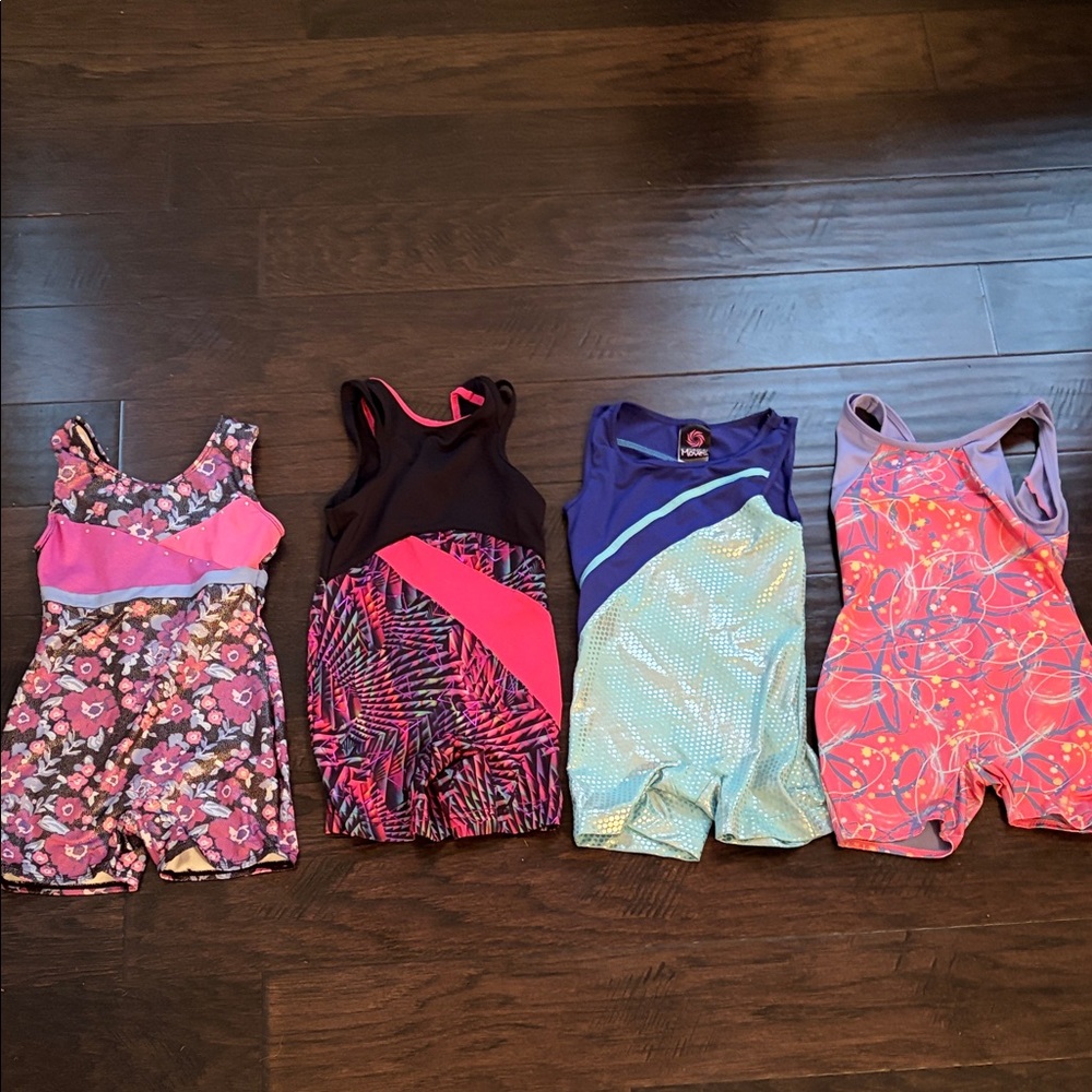 Vibrant Kids Biketard lot Girls Xs/S